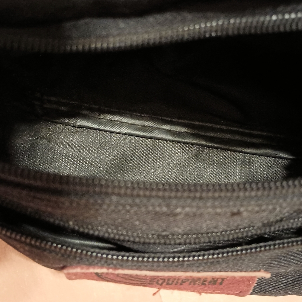 Vintage Black Nylon Waist Bag By Trail maker Equipment - Picture 7 of 11